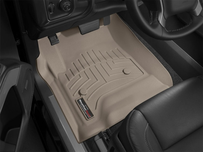 WeatherTech Front FloorLiners | Chevrolet Silverado / GMC Sierra 1500 / 2500HD / 3500HD (19-26) (456071)