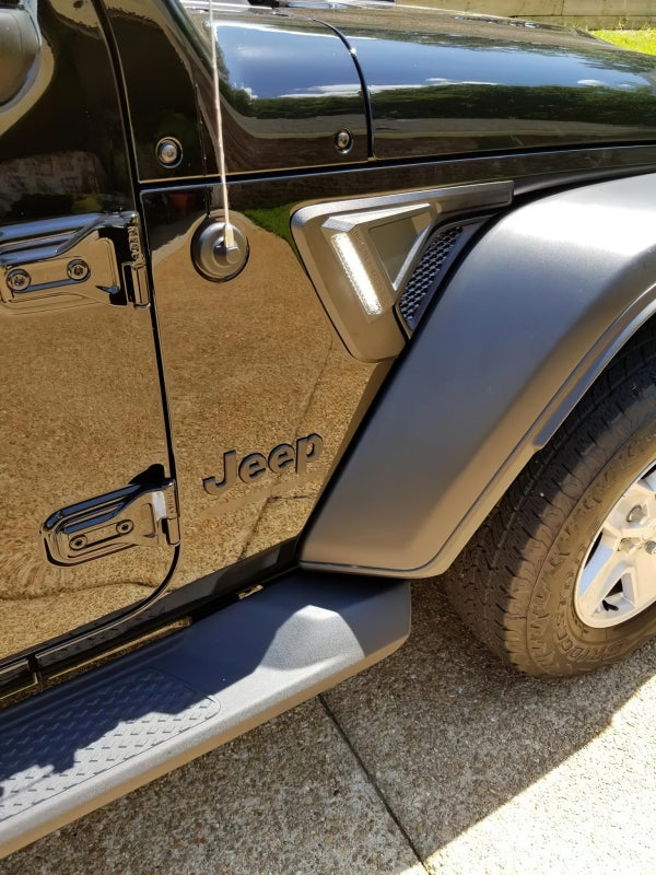 Oracle Lighting Sidetrack LED System: Jeep Wrangler (18-24) / Gladiator (20-24)