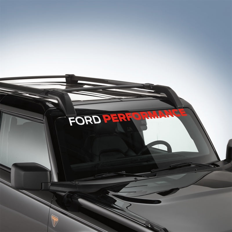 Ford Racing Windshield Banner | Ford Bronco (21-26) (M-1820-BRR)