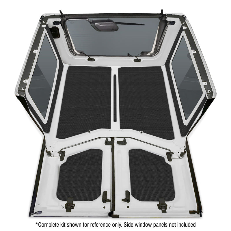 DEI Boom Mat Headliner Black (INTERIOR): Jeep Wrangler JL 2018-2026 2-Door
