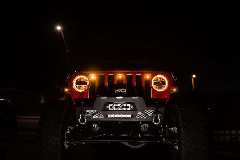 DV8 Offroad Amber Marker Lights: Jeep Wrangler (18-21) / Wrangler JK (18)