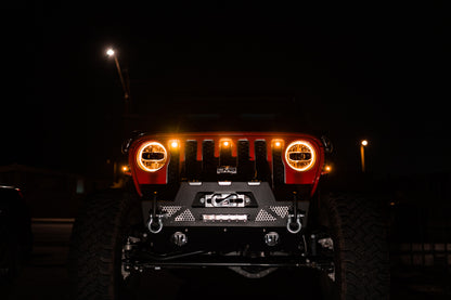 DV8 Offroad Amber Marker Lights: Jeep Wrangler (18-21) / Wrangler JK (18)