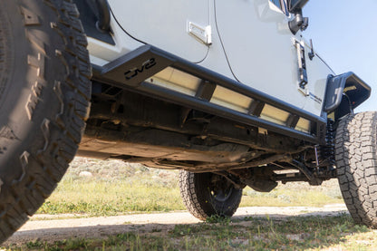 DV8 Offroad Rock Sliders | Jeep Wrangler JK 4-Door (07-18) (SRJK-07)