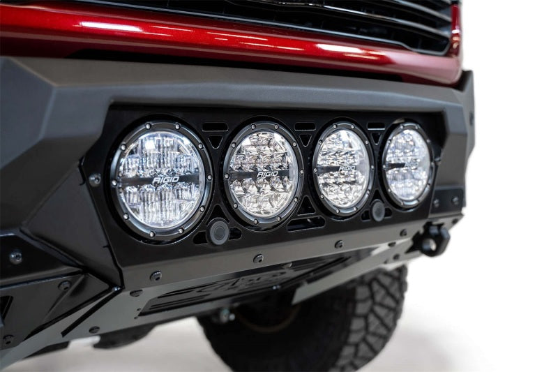 Addictive Desert Designs Bomber Front Bumper Rigid 6" Lights (FRONT): Fits RAM 2500/3500 2019-2026