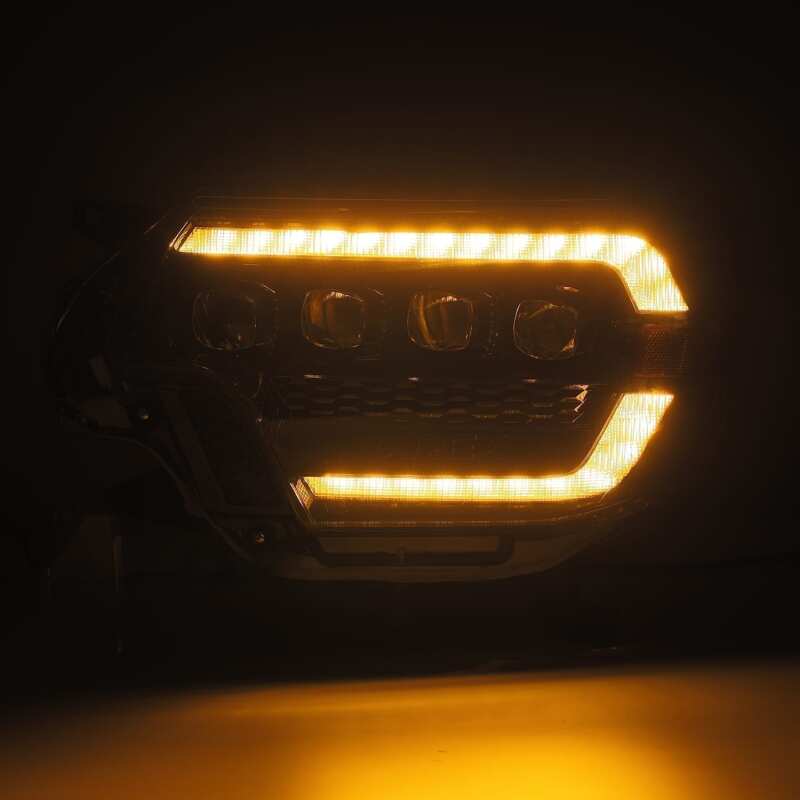 AlphaRex NOVA-Series LED Projector Headlights Black | Tacoma 12-15 (880753)