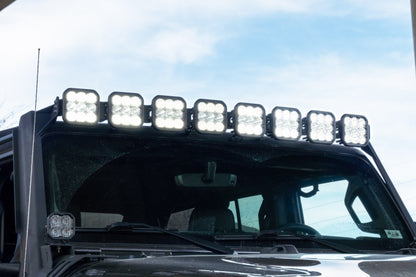 Diode Dynamics SS5 Sport CrossLink Windshield Lightbar Kit White (FRONT): Jeep Wrangler JL 2018-26 / Gladiator JT 20-24
