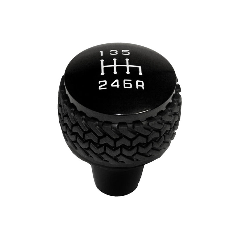 DV8 Offroad Black 6-Speed Shift Knob: Jeep Wrangler (2011-2017) / Wrangler JK (2018)