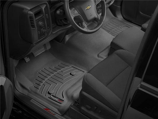 WeatherTech Front FloorLiner DigitalFit | Chevrolet Silverado 1500/2500HD/3500HD / GMC Sierra 1500/2500HD/3500HD (19-26)