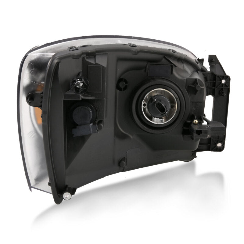 ANZO Crystal Headlights (Black/Amber): Dodge Ram 1500 2006 - 2009
