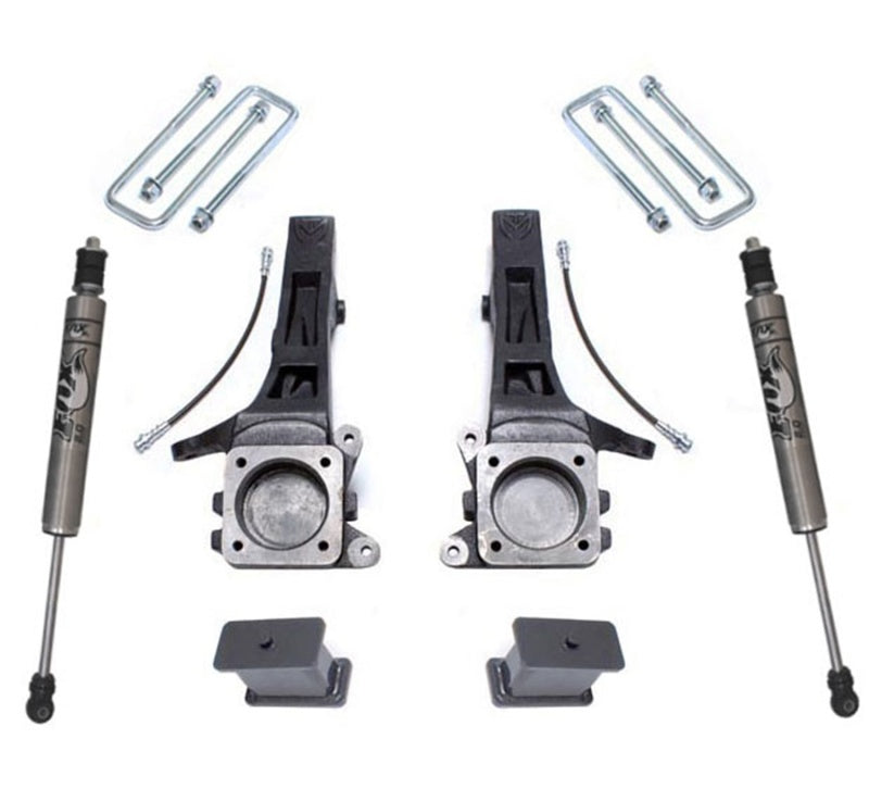 MaxTrac 05-19 Toyota Tacoma 2WD 6 Lug 4in/2in MaxPro Elite Spindle Lift Kit | Toyota Tacoma (05-19) (K886842F)