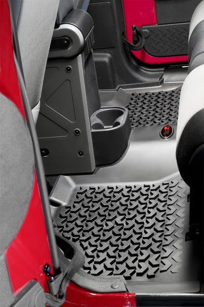 Rugged Ridge Floor Liner | Jeep Wrangler JK (07-18) / JL (18-25) Unlimited 4 Door Front/Rear/Cargo (12988.04)