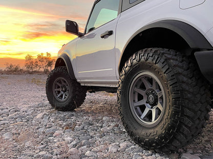 ICON Rebound Pro 17x8.5 6x5.5 25mm Offset 5.75in BS 95.1mm Bore Titanium Wheel | Ford Ranger / Bronco (19-26) (21817859057TT)