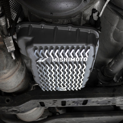 Mishimoto Cast Transmission Pan: Fits Dodge / Jeep (01-23) - Gunmetal Gray