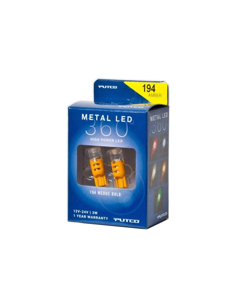 Putco 194 Amber Metal 360 LED | Ford Ranger (19-26) (340194A-360)