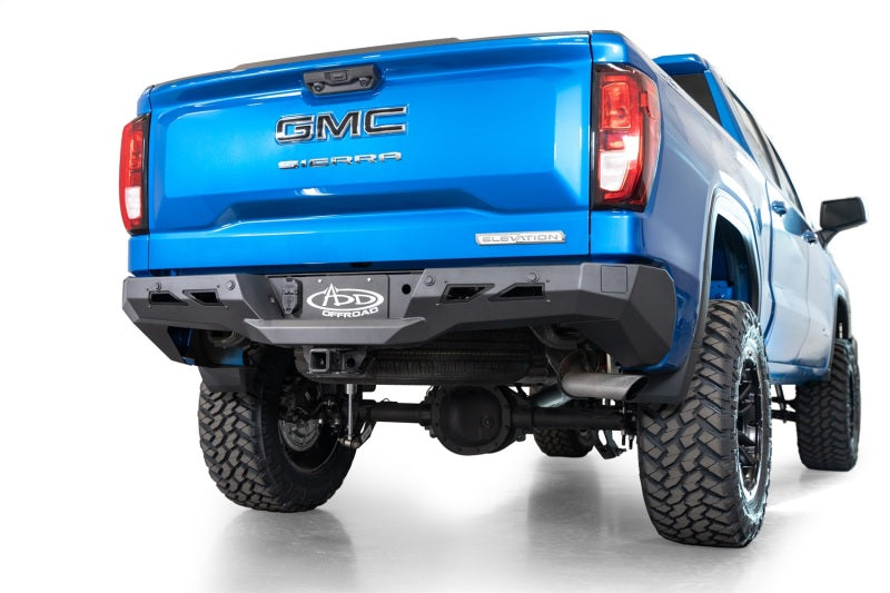 Addictive Desert Designs Black Label Rear Bumper | Chevrolet Silverado 1500 / GMC Sierra AT4 / ZR2 / AT4X (19-26) (R14020NA0103)