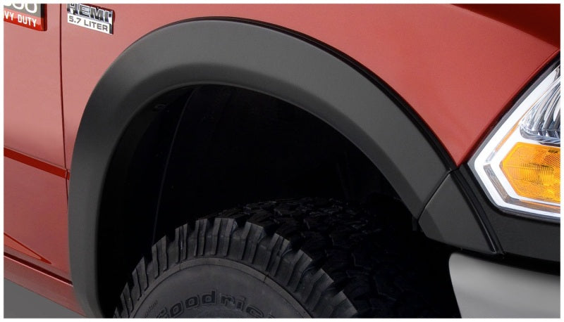 Bushwacker OE Style Fender Flares 4pc (76.3/98.3in Bed) - Black: Dodge Ram 2500 / 3500 (2010-2019)