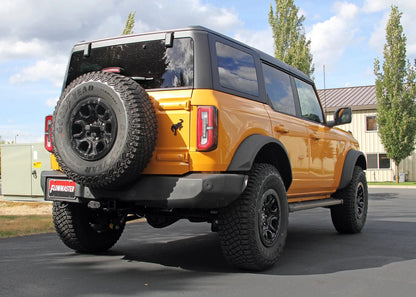 FLOWMASTER American Thunder Series 3 in Axle - Back Exhaust - 2021+ Ford Bronco 2.3L / 2.7L Exhaust offroad accessory | Iron Ridge Offroad