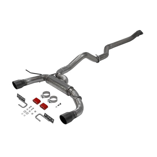 FLOWMASTER FlowFX 3 in Stainless Steel Catback Exhaust - 2021+ Ford Bronco 4DR 2.3L / 2.7L Exhaust offroad accessory | Iron Ridge Offroad