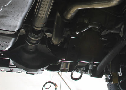 FLOWMASTER Outlaw High Clearance Series 2.5 in Stainless Steel Axel - Back Exhaust - 2021+ Ford Bronco 2.3L / 2.7L Exhaust offroad accessory | Iron Ridge Offroad