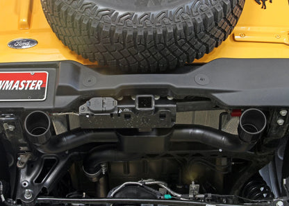 FLOWMASTER Outlaw Series 3 in Stainless Steel Axel - Back Exhaust - 2021+ Ford Bronco 2.3L / 2.7L Exhaust offroad accessory | Iron Ridge Offroad