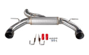 FLOWMASTER Signature Series 3 in Stainless Steel Axel - Back Exhaust - 2021+ Ford Bronco 2.3L / 2.7L Exhaust offroad accessory | Iron Ridge Offroad