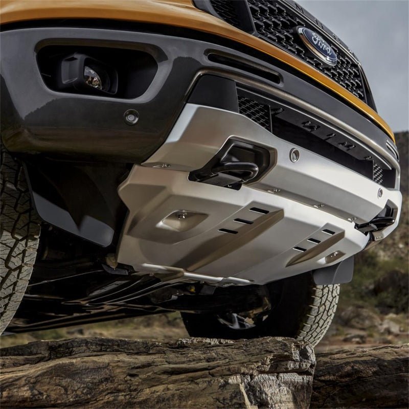 Ford Racing 19 - 22 Ranger Skid Plate Kit - Silver Body Armor & Protection offroad accessory | Iron Ridge Offroad