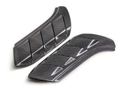 Ford Racing 22 - 24 Bronco Raptor 2x2 Twill Carbon Fiber Fender Vent Set - Gloss Exterior Styling offroad accessory | Iron Ridge Offroad