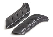 Ford Racing 22 - 24 Bronco Raptor 2x2 Twill Carbon Fiber Fender Vent Set - Gloss Exterior Styling offroad accessory | Iron Ridge Offroad