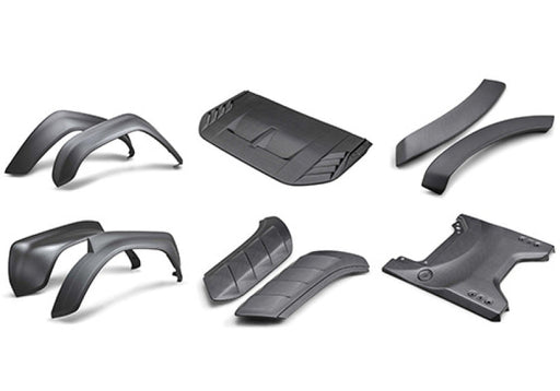 Ford Racing 22 - 24 Ford Bronco Raptor Carbon Fiber Appearance Kit - Matte Finish Exterior Styling offroad accessory | Iron Ridge Offroad