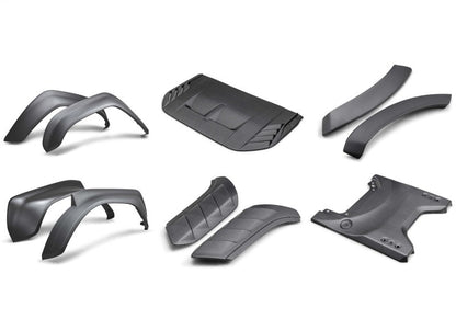 Ford Racing 22 - 24 Ford Bronco Raptor Carbon Fiber Appearance Kit - Matte Finish Exterior Styling offroad accessory | Iron Ridge Offroad