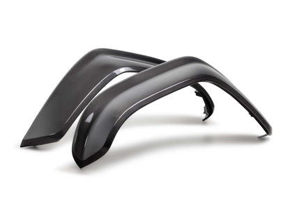 Ford Racing 22 - 26 Ford Bronco Raptor Carbon Fiber Front Fender Flare Set - Gloss Finish Body Armor & Protection offroad accessory | Iron Ridge Offroad