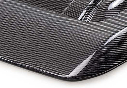 Ford Racing 22 - 26 Ford Bronco Raptor Carbon Fiber Front Fender Flare Set - Gloss Finish Body Armor & Protection offroad accessory | Iron Ridge Offroad