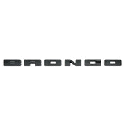 Ford Racing Grille Lettering Black Overlay Kit - 2021+ Ford Bronco Exterior Styling offroad accessory | Iron Ridge Offroad