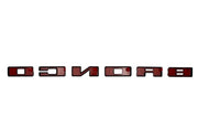 Ford Racing Grille Lettering Black Overlay Kit - 2021+ Ford Bronco Exterior Styling offroad accessory | Iron Ridge Offroad