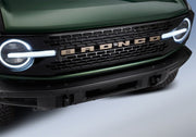 Ford Racing Grille Lettering Bronze Overlay Kit - 2021+ Ford Bronco Exterior Styling offroad accessory | Iron Ridge Offroad