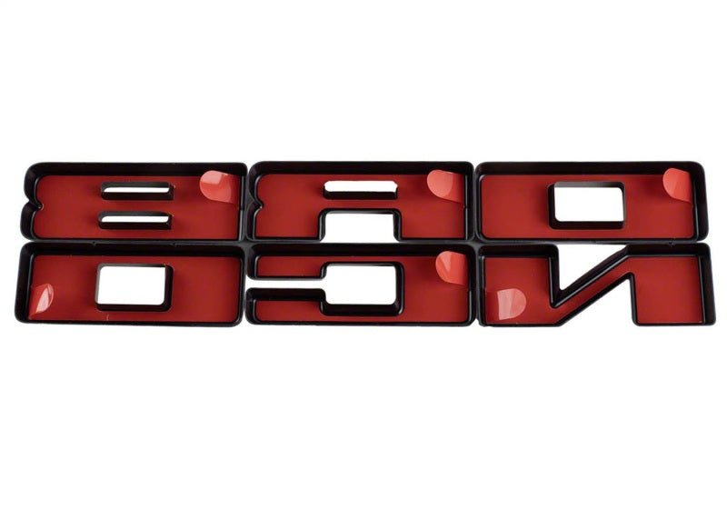 Ford Racing Grille Lettering Bronze Overlay Kit - 2021+ Ford Bronco Exterior Styling offroad accessory | Iron Ridge Offroad