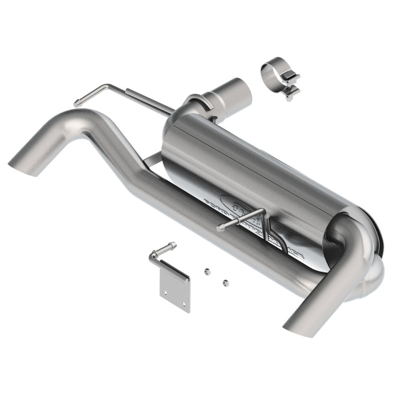 Ford Racing High Clearance Exhaust System - 2021+ Ford Bronco 2.7L Exhaust offroad accessory | Iron Ridge Offroad
