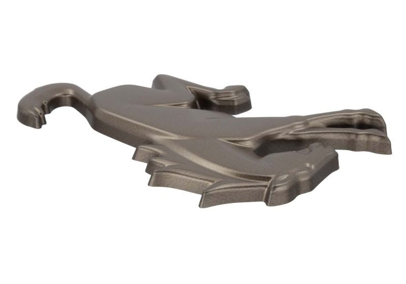 Ford Racing Rear Emblem Bronze Overlay - 2021+ Ford Bronco Exterior Styling offroad accessory | Iron Ridge Offroad