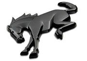 Ford Racing Rear Emblem Matte Black - 2021+ Ford Bronco Exterior Styling offroad accessory | Iron Ridge Offroad