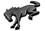 Ford Racing Rear Emblem Matte Black - 2021+ Ford Bronco Exterior Styling offroad accessory | Iron Ridge Offroad