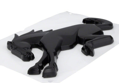 Ford Racing Rear Emblem Matte Black - 2021+ Ford Bronco Exterior Styling offroad accessory | Iron Ridge Offroad