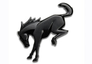 Ford Racing Rear Emblem Matte Black - 2021+ Ford Bronco Exterior Styling offroad accessory | Iron Ridge Offroad