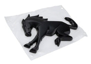Ford Racing Rear Emblem Matte Black - 2021+ Ford Bronco Exterior Styling offroad accessory | Iron Ridge Offroad