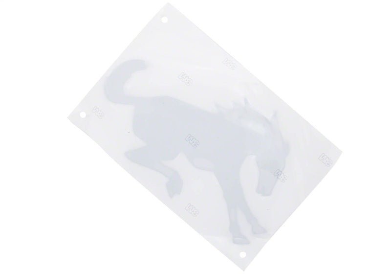 Ford Racing Rear Emblem Matte Black - 2021+ Ford Bronco Exterior Styling offroad accessory | Iron Ridge Offroad