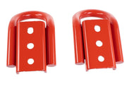 Ford Racing Rear Tow Hook Pair Red - 2021+ Ford Bronco Winches & Hitches offroad accessory | Iron Ridge Offroad