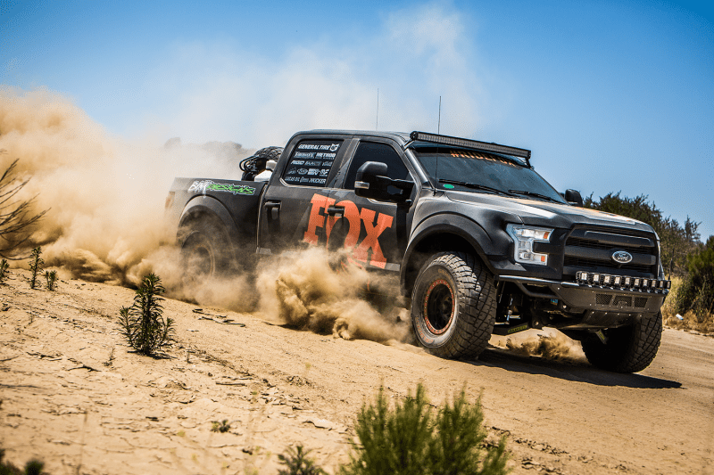 Fox 05 - 19 Ford F250/F350 2.0 Performance Series 11in Smooth Body IFP Front Shock /5.5 - 7in lift Suspension offroad accessory | Iron Ridge Offroad