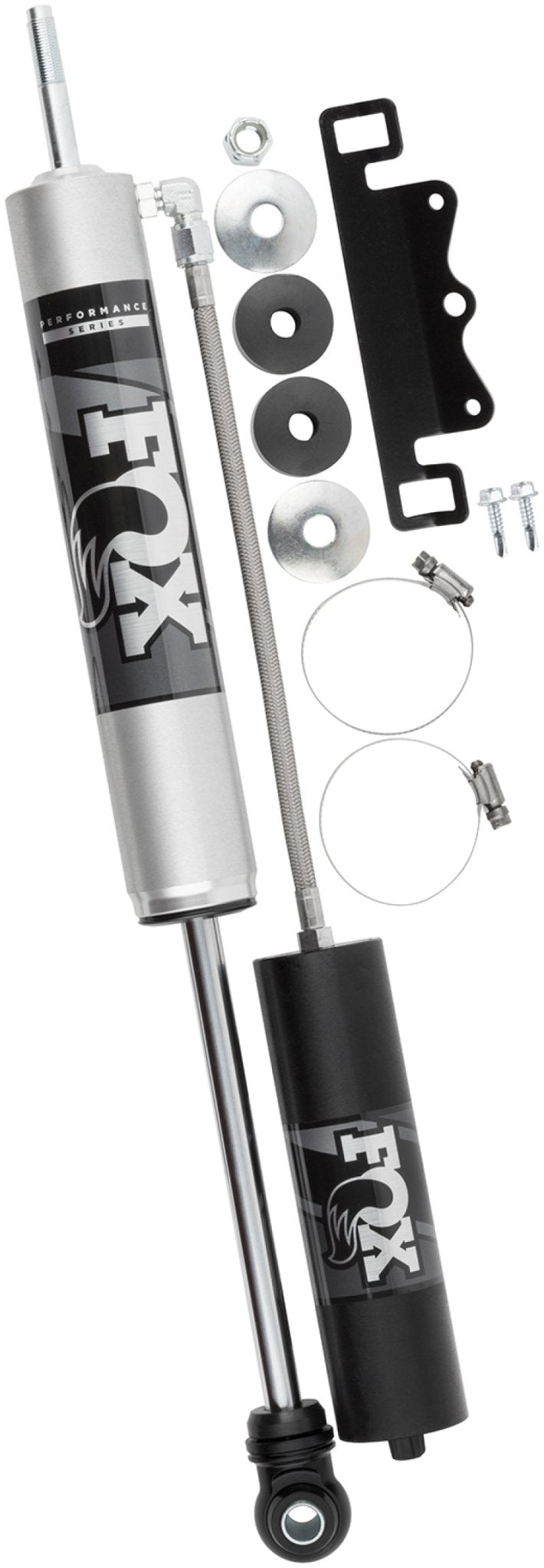 Fox 17 - 18 Ford F - 250 Perf Series 8.8in Smooth Bdy R/R Front Shock 0in - 1.5in Lift Suspension offroad accessory | Iron Ridge Offroad