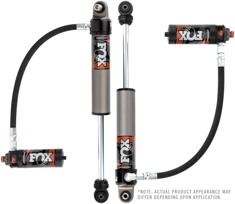 Fox 19+ GM 1500 Excludes TrailBoss/AT4 0-2in Lift Rear Elite Series 2.5 Shocks w/ DSC Adj | Chevrolet Silverado 1500 / GMC Sierra 1500 (19-26, 22+) Suspension offroad accessory | Iron Ridge Offroad