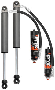 Fox 19+ GM 1500 Excludes TrailBoss/AT4 0-2in Lift Rear Elite Series 2.5 Shocks w/ DSC Adj | Chevrolet Silverado 1500 / GMC Sierra 1500 (19-26, 22+) Suspension offroad accessory | Iron Ridge Offroad