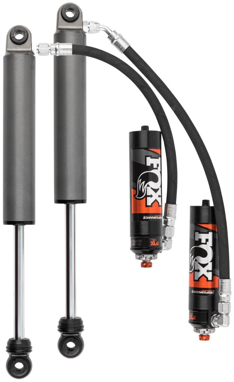 Fox 19+ GM 1500 Excludes TrailBoss/AT4 0-2in Lift Rear Elite Series 2.5 Shocks w/ DSC Adj | Chevrolet Silverado 1500 / GMC Sierra 1500 (19-26, 22+) Suspension offroad accessory | Iron Ridge Offroad